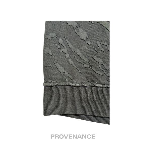 🔴 Saint Laurent Paris SLP Crewneck- Black Tiger Stripe - Picture 7 of 10